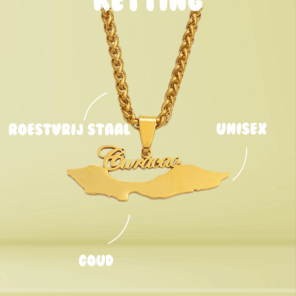 ketting-roestvrij-staal-curacao-landkaart-hanger-ketting-sieraden-goud-unisex-2